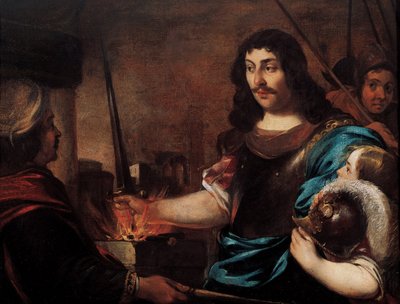 The Heroism of Caius Mucius Scaevola by Eberhart Keilhau